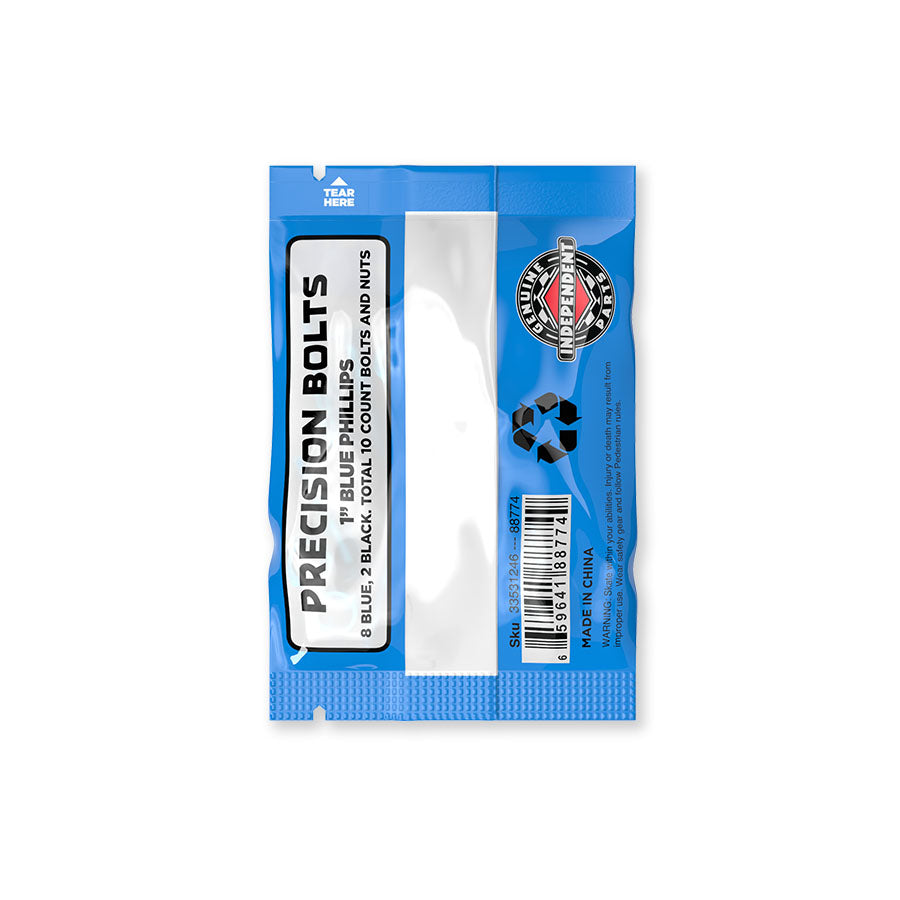 Independent 1 inch Phillips Hardware - Blue/Black
