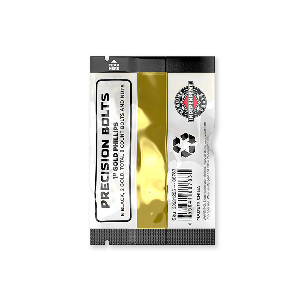 Independent 1 inch Phillips Hardware - Gold/Black