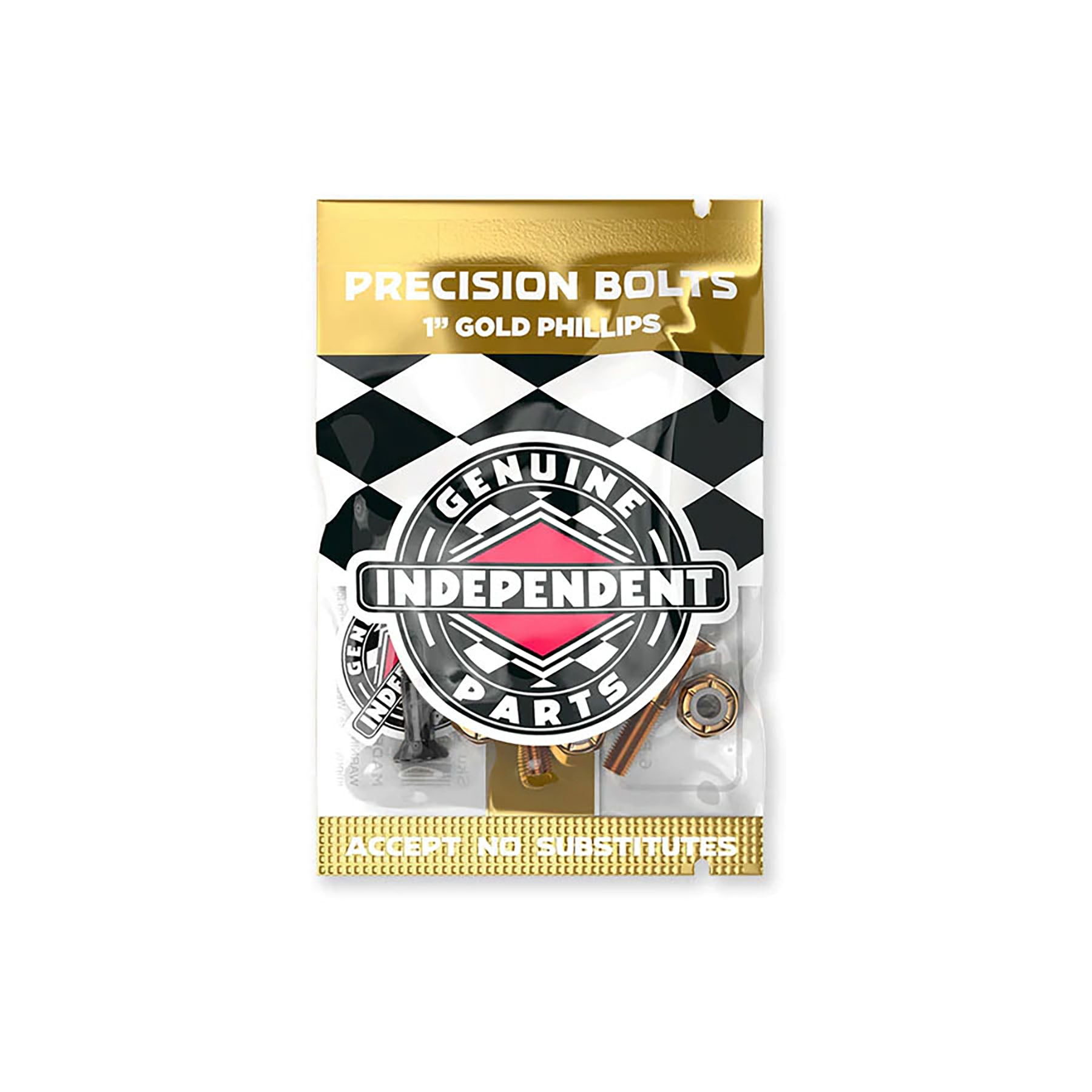 Independent 1 inch Phillips Hardware - Gold/Black