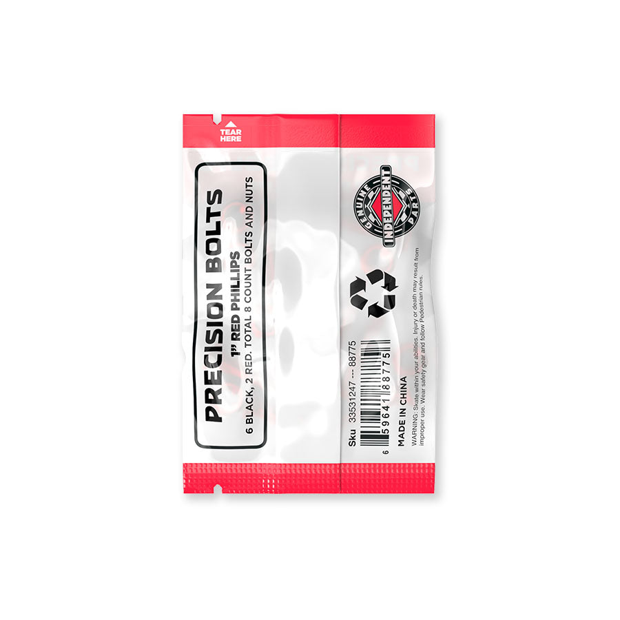 Independent 1 inch Phillips Hardware - Red/Black