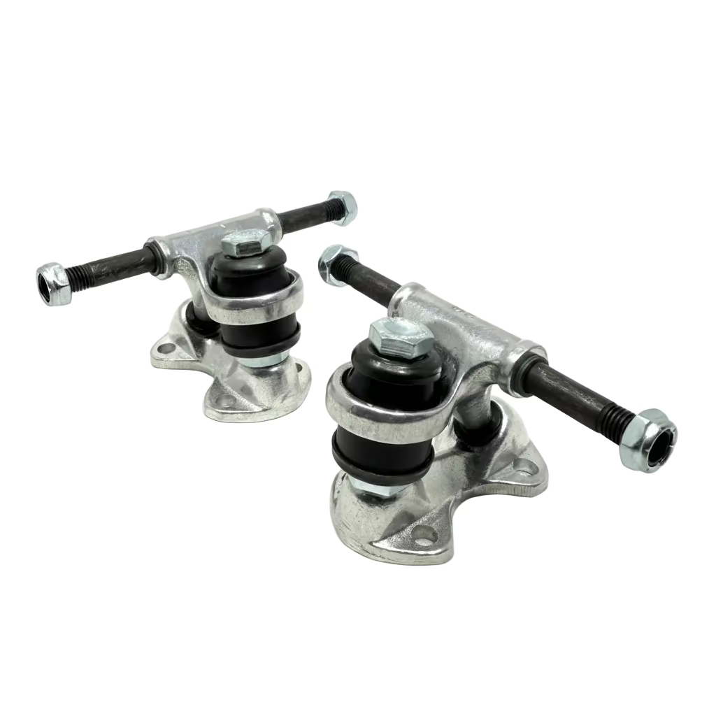 SureGrip Rollerskate Trucks with SureGrip Base Plates