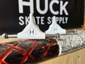 Huck Trucks - White 2.5" - set of 4