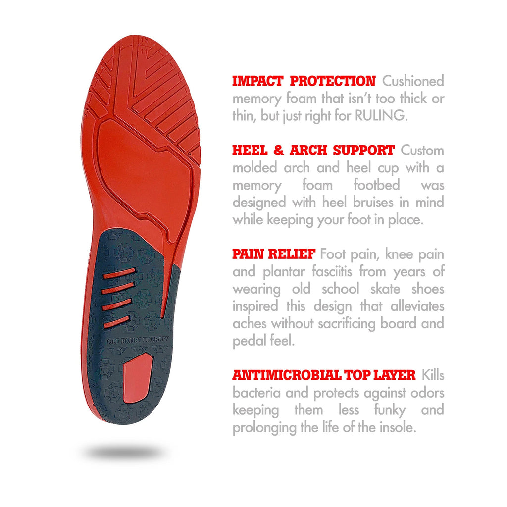 Old Bones Therapy Insoles - Shock Absorbing Foot Insoles